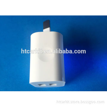 Free Logo print AU plug usb home wall charger adapter 5V 2A for smart phone